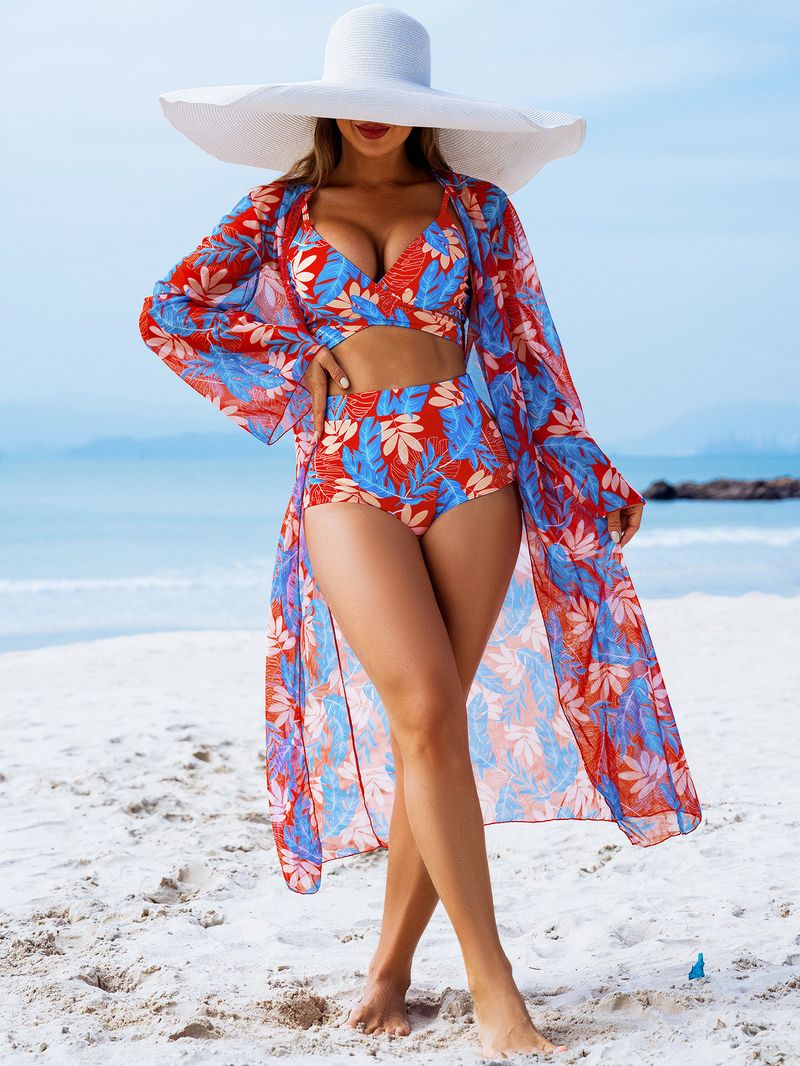 Clothing Fashion High End Sexy Three Piece Bikini Women's Swimsuit_voghion.com