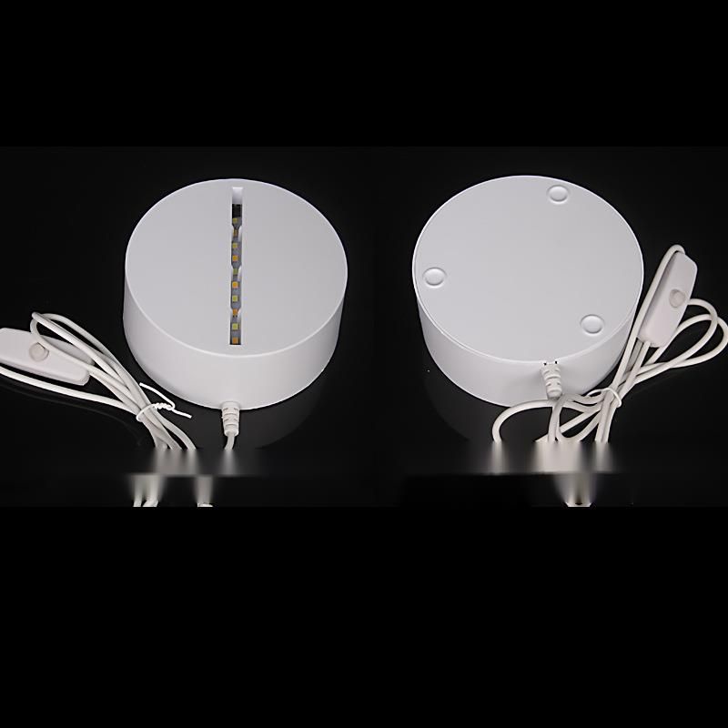 Never Withering Rose Tulip Lily Of The Valley UV 3D Night Light Acrylic Color Printing Table Lamp_voghion.com