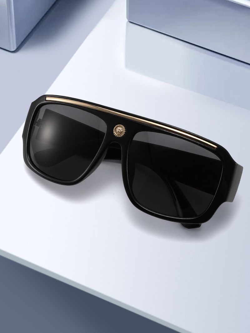 Square Sunglasses Unisex Fashion Human Head Sunglasses Personality Sunglasses T1389_voghion.com