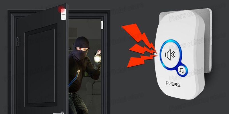 Fuers Drahtlose Türklingel Wasserdicht Willkommen Chime Home Türklingel Intelligente 32 Songs Smart Alarm Mit Batterie Für Shop_voghion.com