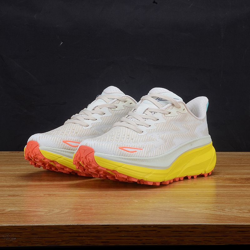 2025 Blue Color-Block And Orange Racing Running Mesh Breathable Professional Technology Sports Training Shoes (Pu Shoes)_voghion.com