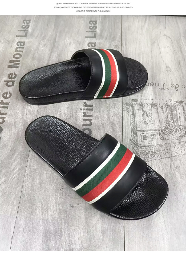 Factory Wholesale Men's Summer Outdoor Wear Trendy Brand Personality Outdoor net red super fire non-slip wear-resistant going out word sandals_voghion.com