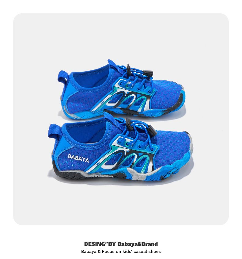 XD-YS50821 Girls' Sports Sandals, Summer New Children's Casual Breathable Running Shoes, Boys' Thin Single Mesh Shoes_voghion.com