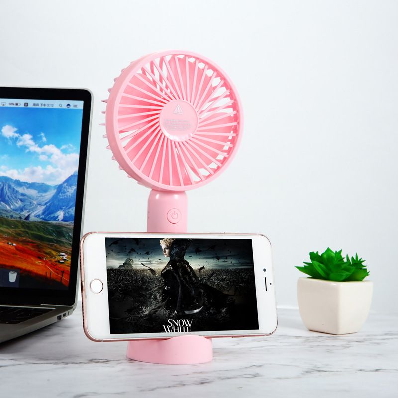 New Handheld USB Small X9 Mini Portable Electric Desktop Charging Phone Stand Fan_voghion.com
