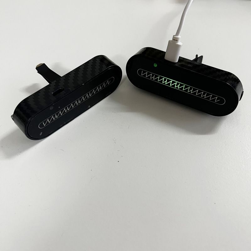 LED automobilio aromaterapijos ventiliacijos angos aplinkos apšvietimas, septynių spalvų vienspalvis raštas, kurį galima keisti, įmontuotas akumuliatoriaus įkrovimas,_voghion.com