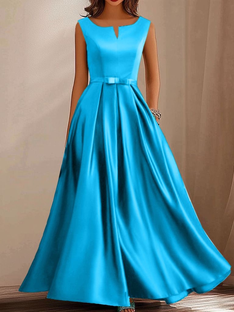 Imbracaminte de dama satin fusta mare rochie de seara_voghion.com