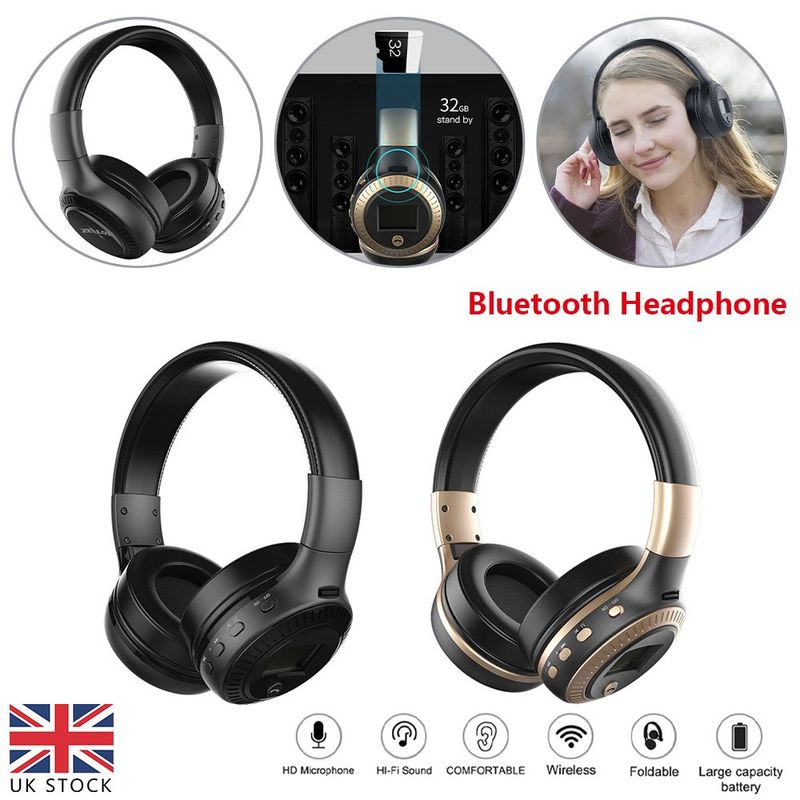 Kabellose Bluetooth-Kopfhörer mit Geräuschunterdrückung, Over-Ear-Kopfhörer-Headset_voghion.com