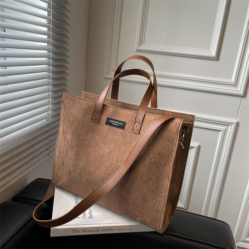 LEFTSIDE Handtaschen Büro Schulter Umhängetasche für Frauen Vintage Shopper Einkaufstaschen Damen Totes 2022 Winter_voghion.com