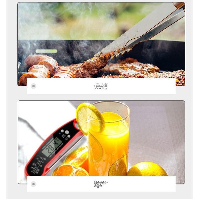 Per grigliate impermeabili con retroilluminazione, con il termometro Ultra Read, migliore e cottura veloce della carne. Termometro istantaneo Cal_voghion.com