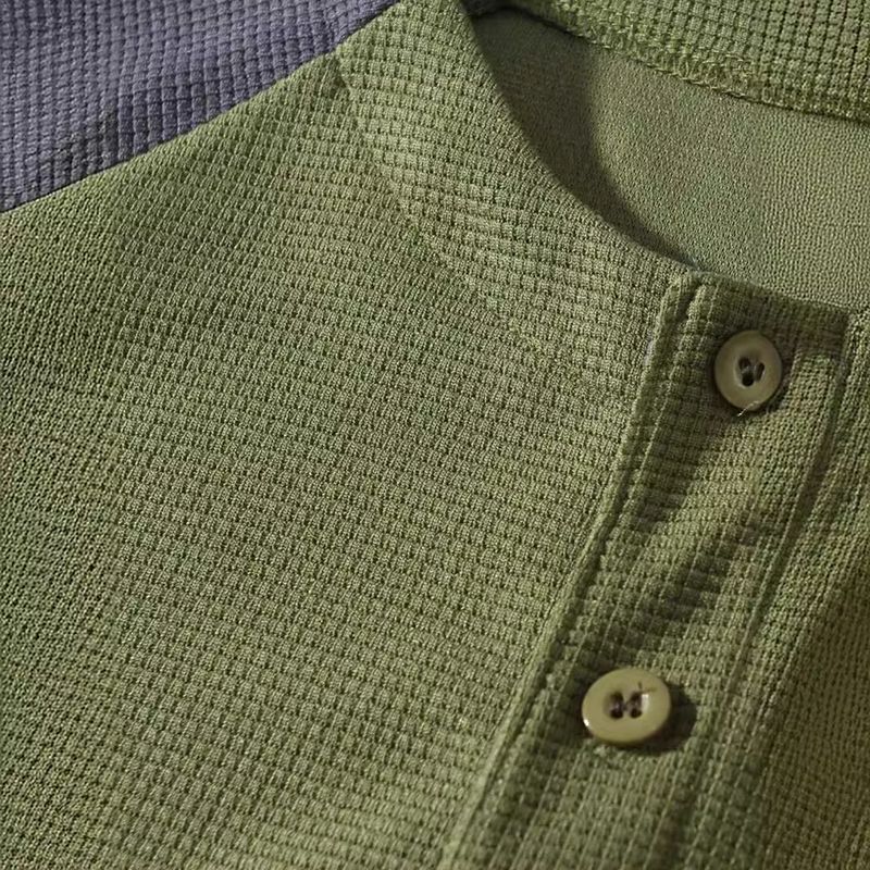 Felpa con cappuccio a blocchi di colore a quadri tinta unita, scollo tondo da uomo, fitness, sport, moda, tempo libero, primavera e autunno_voghion.com