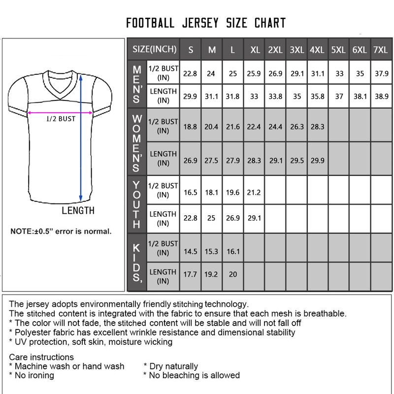Camisa de futebol americano personalizada preta cinza com nome e número do time impresso adulto infantil respirável torcedor esportivo_voghion.com