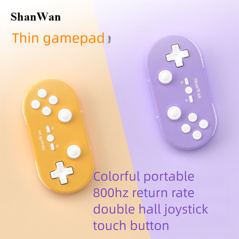 Controller Shanwan Q37 Mini Arcade Game Computer Android Wireless Bluetooth PC portatile Hall_voghion.com