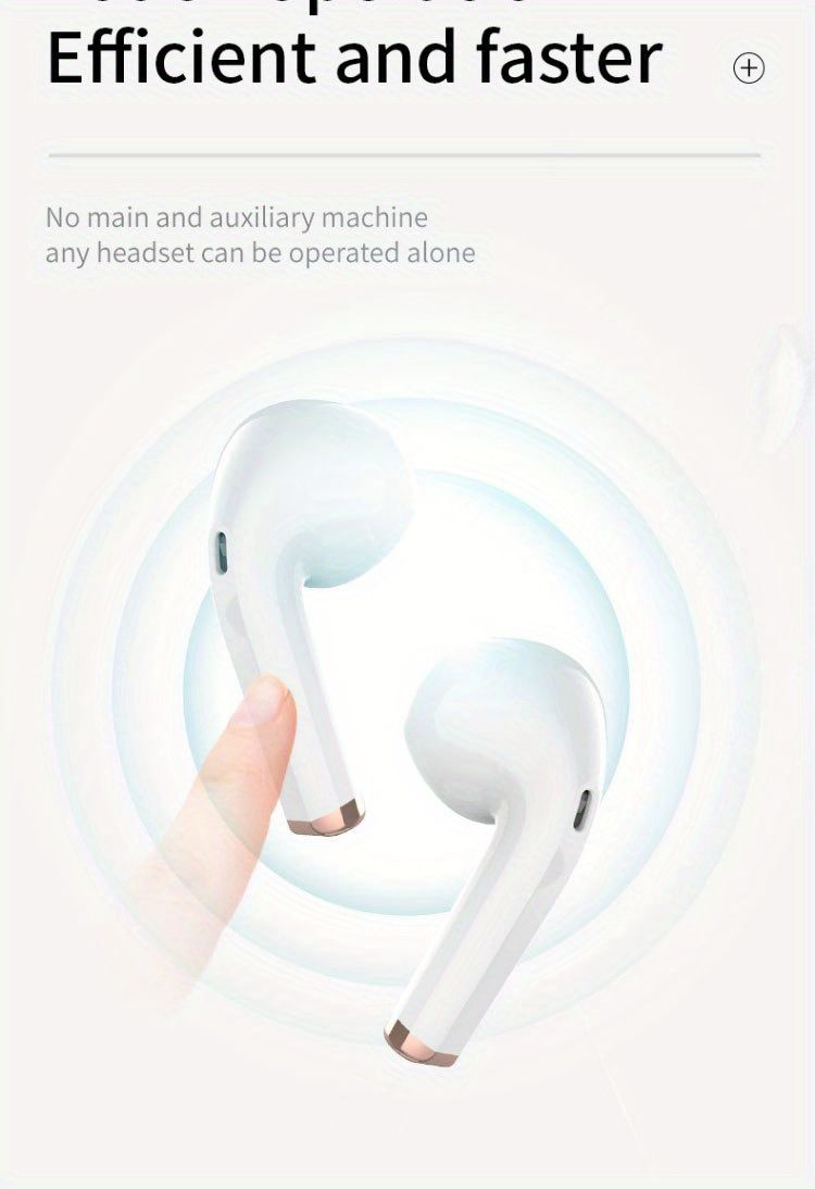 Angel Wings TWS Wireless Headset Half In Ear Premium Sport Running Ultra Long Range Charging Box Creative Opening And Closing Wings_voghion.com