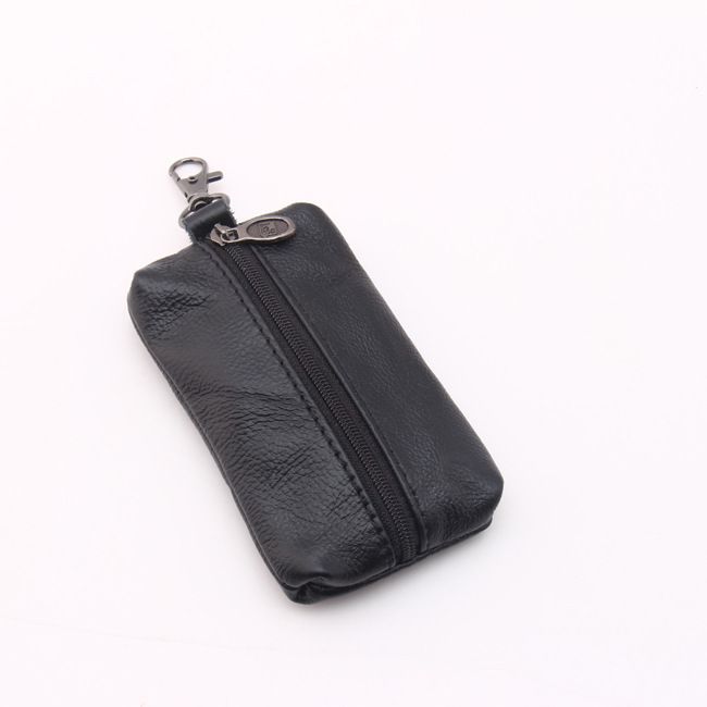Auto-Schlüsselanhänger für Männer und Frauen, Kartenhalter, funktionale Schlüsseltasche, Ledergürtel zum Aufhängen an der Taille_voghion.com