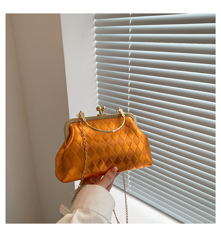 Mode Handheld Kleine Damestas 2023 Nieuwe Gepersonaliseerde Eenvoudige Een Schouder Crossbody Tas Modeketen Shell Tas_voghion.com