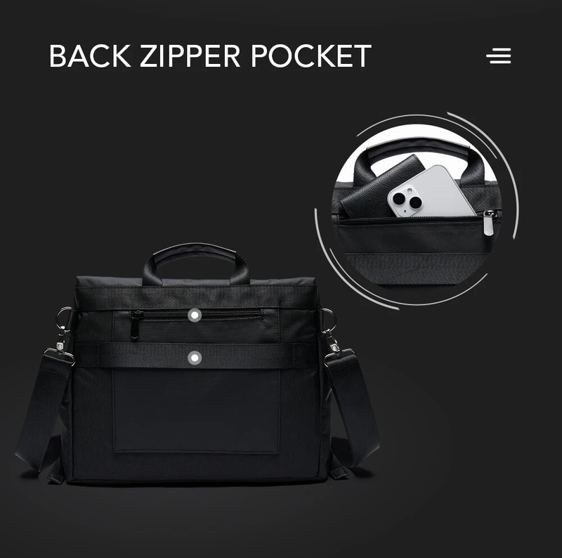 Männer Messenger Taschen Business Crossbody Tasche Grouss Kapazitéit Passend 15 Zoll Laptop Casual Jongen Waasserdicht Schëller Designer_voghion.com