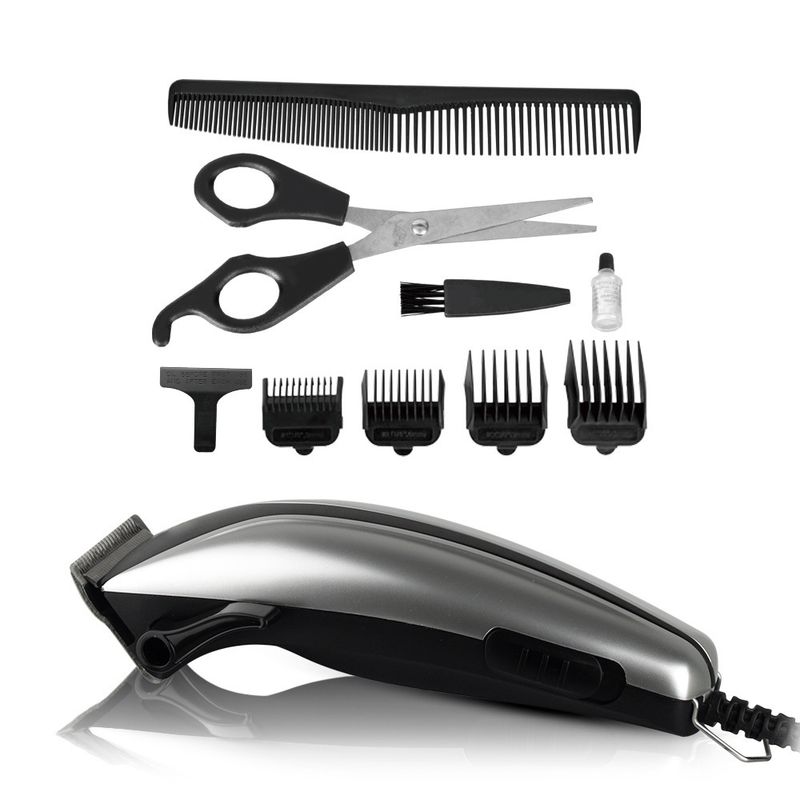 ACKILISS Professioneller Haarschneider für Männer und Frauen – Klinge aus Titanlegierung, geräuscharm (36 dB), kabelgebundener elektrischer Haarschneider für den Heim- und Salongebrauch_voghion.com