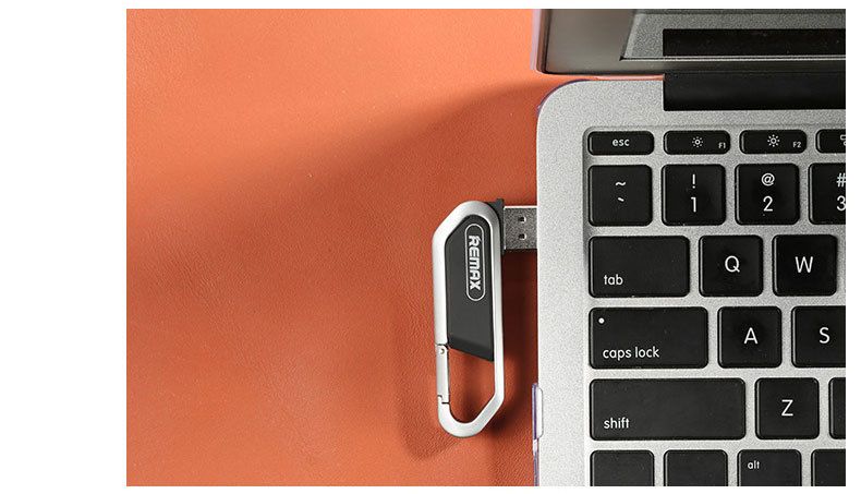 Remax 801 Creative waterdichte U-vormige metalen legering 32 GB met koord Snelle USB-schijf voor kantoorbestanden_voghion.com