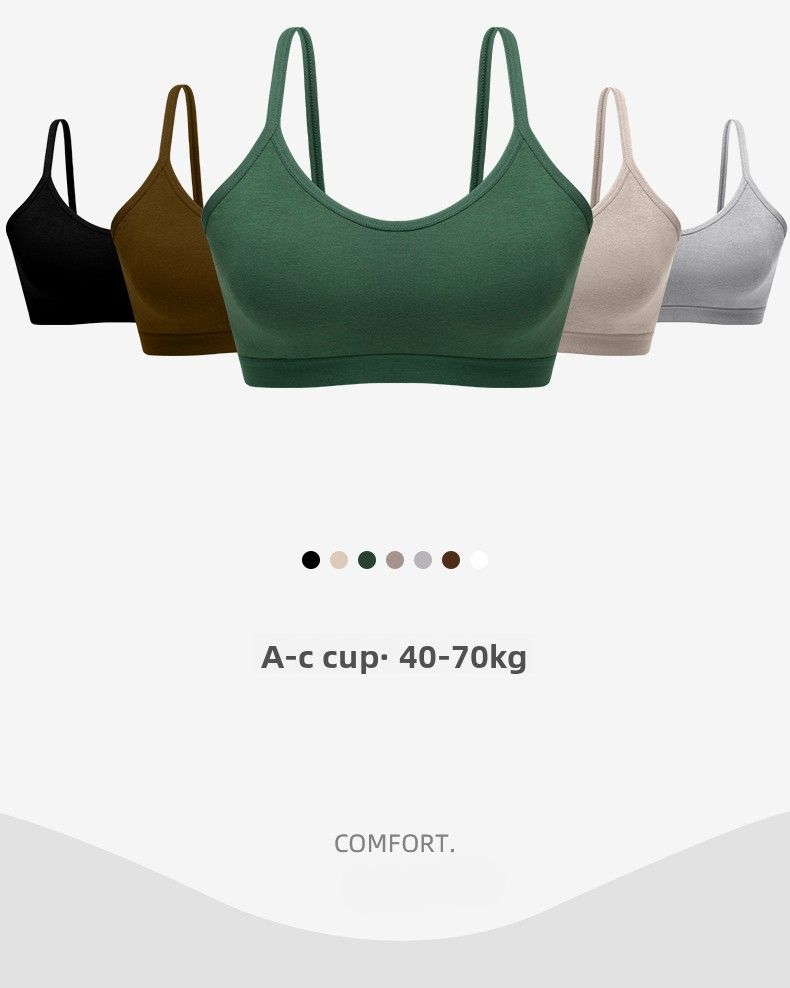 Seamless Wire-Free Sports Bra, Ultra-Thin For Active Lifestyle_voghion.com