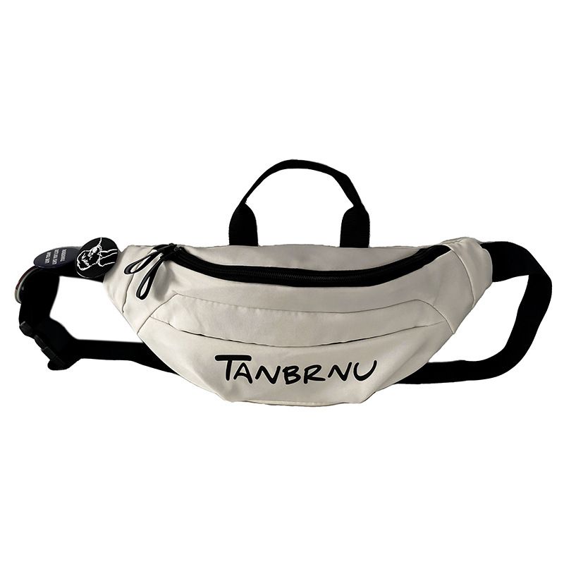 Trendy Fashion New Chest Unisex Simple Letter Waist Niche Design Crossbody Bag_voghion.com