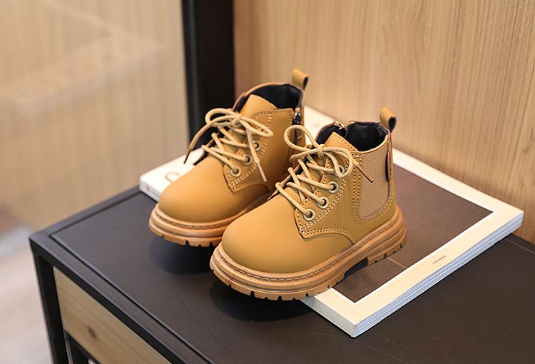 Bottes Martin courtes pour filles 2024 édition coréenne nouvelles bottes de style anglais pour enfants d'automne et d'hiver pour enfants_voghion.com