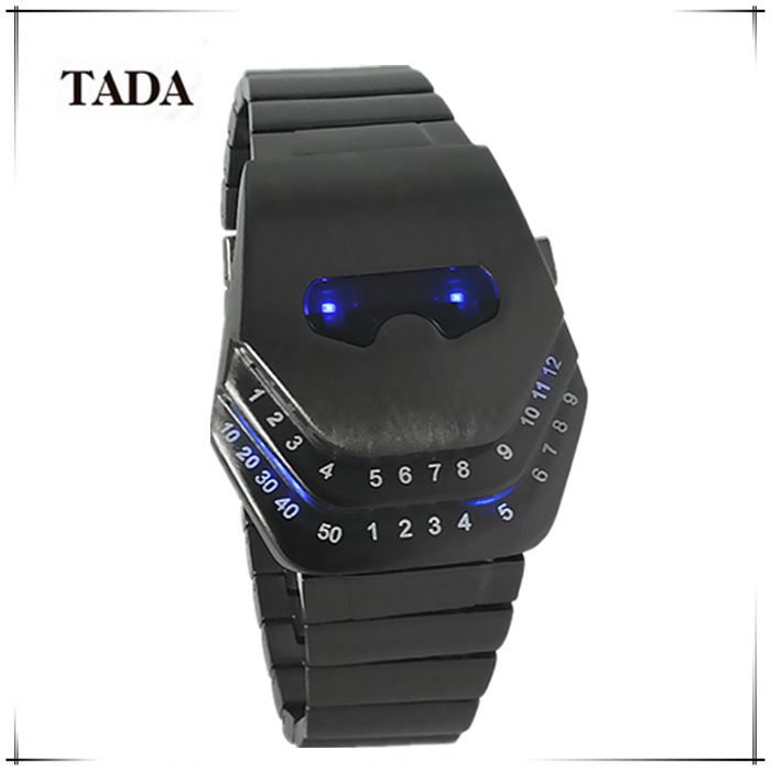 Fashion Cobra Watch Personality Alien Electronic Watch Luminous Alloy Wrist Watch_voghion.com