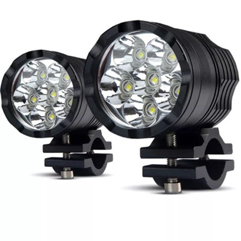 Faruri/lampe LED noi pentru mașini/motociclete electrice, cu 6 bile, modificate, de mare putere, de 60W_voghion.com