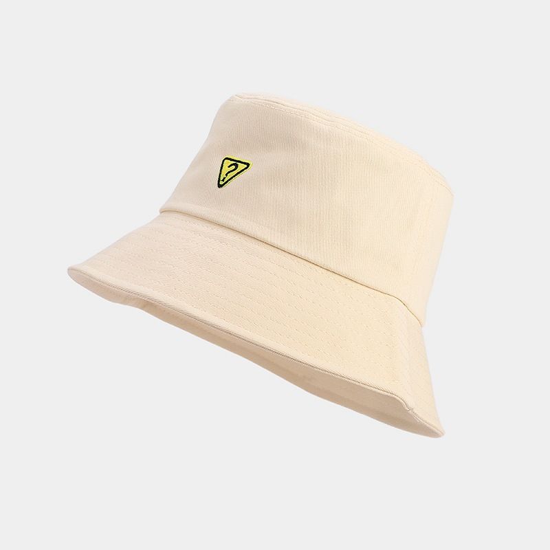 Νέα ετικέτα υφάσματος με ερωτηματικό, φαρδύ γείσο, γυναικείο καπέλο κουβά, πολυχρηστικό καπέλο ηλίου που δείχνει μικρό πρόσωπο, casual καπέλο νιπτήρα για άνδρες_voghion.com