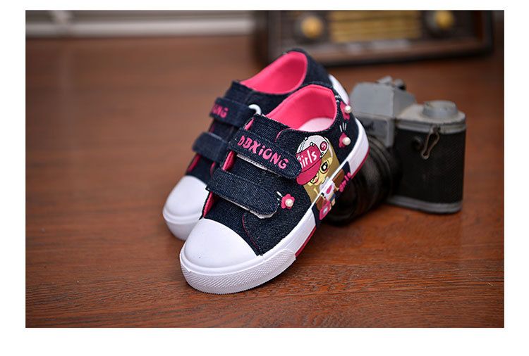 Scarpe da corsa sportive casuali per bambini, in tela, con fondo morbido, alla moda, antiscivolo, traspiranti, per neonati e bambini piccoli_voghion.com