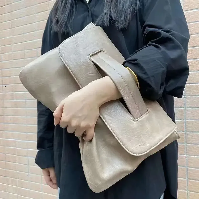 Designer 2025 New Pu Shoulder With Hand Strap, Large Capacity Document Bag, Storage For Office Use Bag_voghion.com