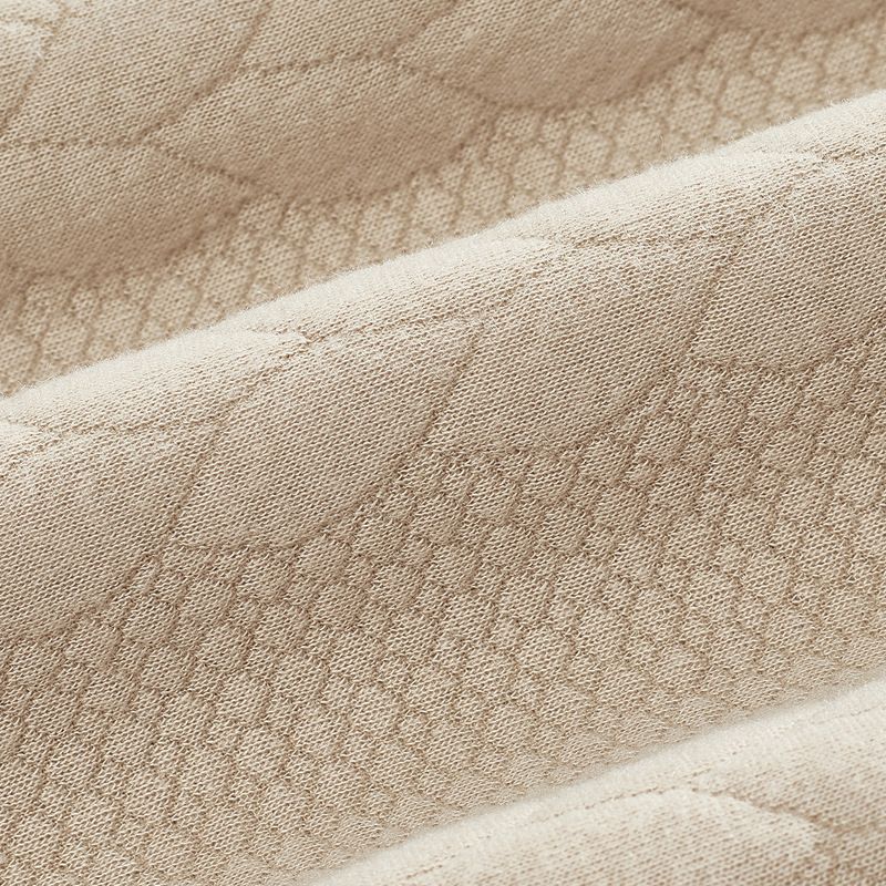 Suéter casual estilo americano com gola alta e zíper, solto, de malha, patchwork, jacquard, outono inverno, manga comprida_voghion.com