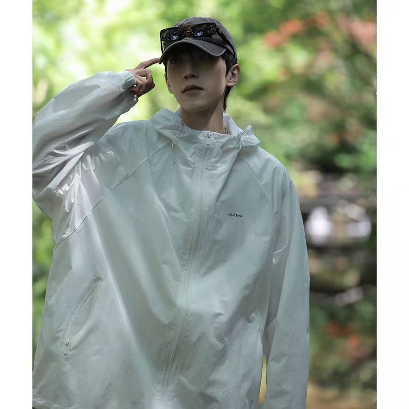 Mountain Outdoor Ice Silk Clothing For Men In Summer, Thin American Style Functional Assault Jacket, Loose Hooded Sun_voghion.com