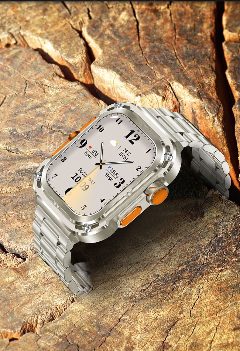 2025 GPS Smart Watch Men 460 MAh Large Battery Outdoor Compass Sport Men Watches NFC Bluetooth Call Smartwatch For_voghion.com