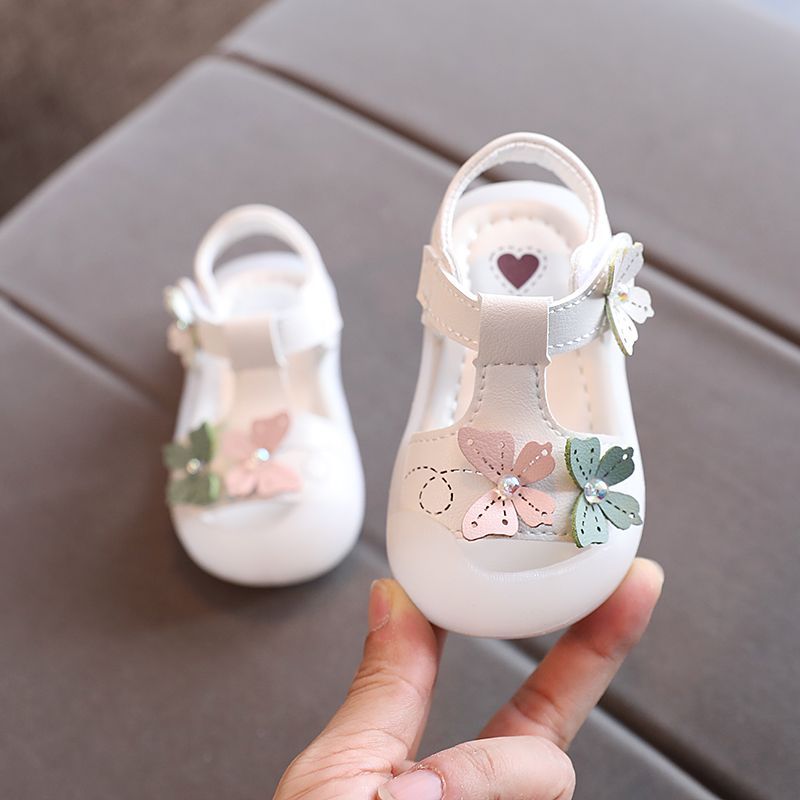 Sandalias para niñas de 0 a 3 años, suaves y antideslizantes, para caminar, 2025_voghion.com
