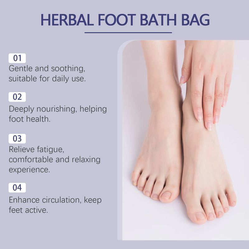 MOON SOUTH Kräuter-Artemisia-Extrakt-Einweichbeutel, sanfte Pflege, Fußbadflüssigkeit_voghion.com