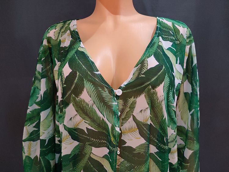 Dameskleding Gewaad Chiffon Losse Jurk Broek Tweedelig Pak_voghion.com