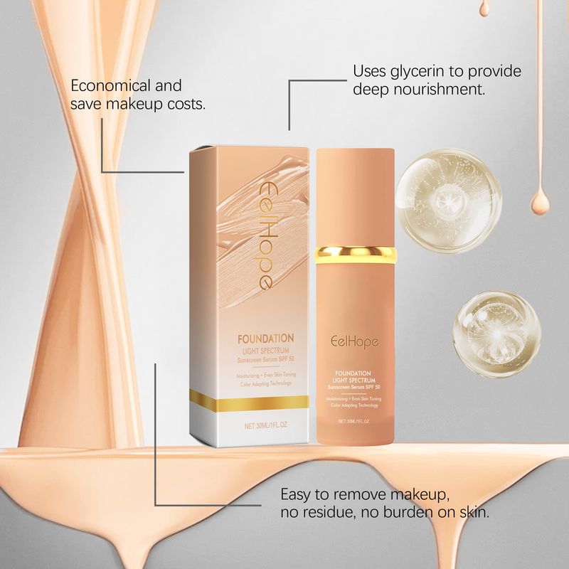 Warm is naturally light and thin, concealer moisturizing liquid foundation glows with youth_voghion.com