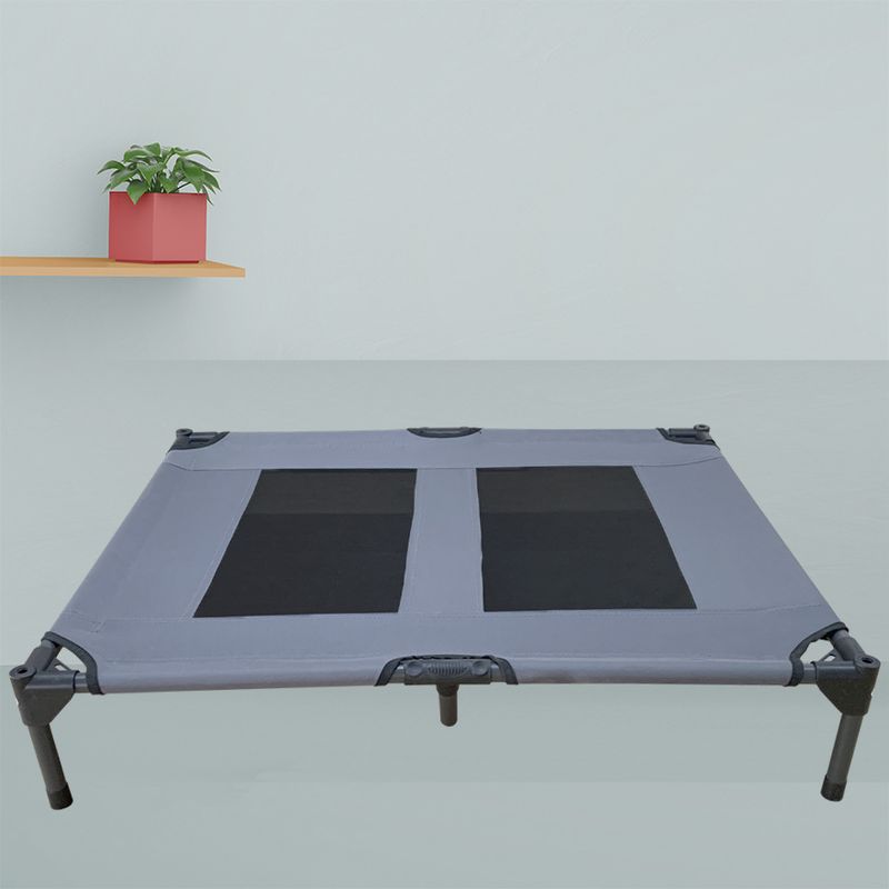 Fournitures d'extérieur, lit de camp pour animaux de compagnie, imperméable et résistant à l'humidité, nid pour chien antiadhésif, facile à transporter, gris_voghion.com