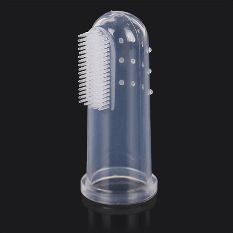 Soft Finger Toothbrush Pets, Puppies, Dogs, Teddy, Bulldog, Plush Toy, Toothbrush, Tartar, Bad Breath For Dog Care, Cat By PawParty Store_voghion.com