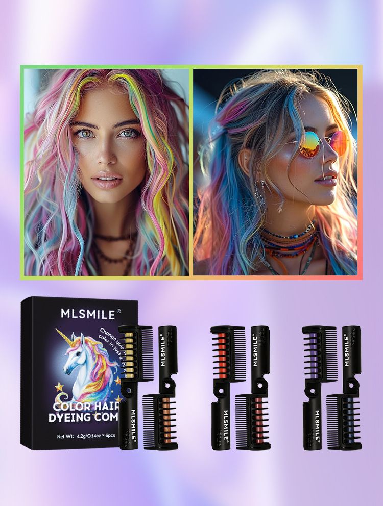 12 kleuren schitterende kamset haarverfcrème_voghion.com