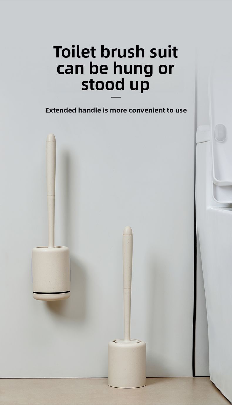Wandmontierte Toilettenbürste im skandinavischen Design – 360°-Reinigung ohne tote Winkel und langer Griff
ACZT_voghion.com