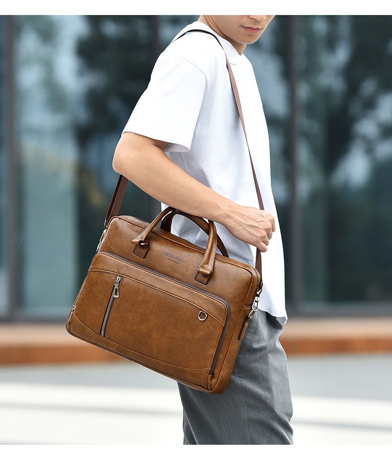 Borsa da uomo d'affari, borsa da uomo orizzontale, borsa a tracolla, borsa a tracolla, borsa da pendolare di alta qualità, grande capacità_voghion.com