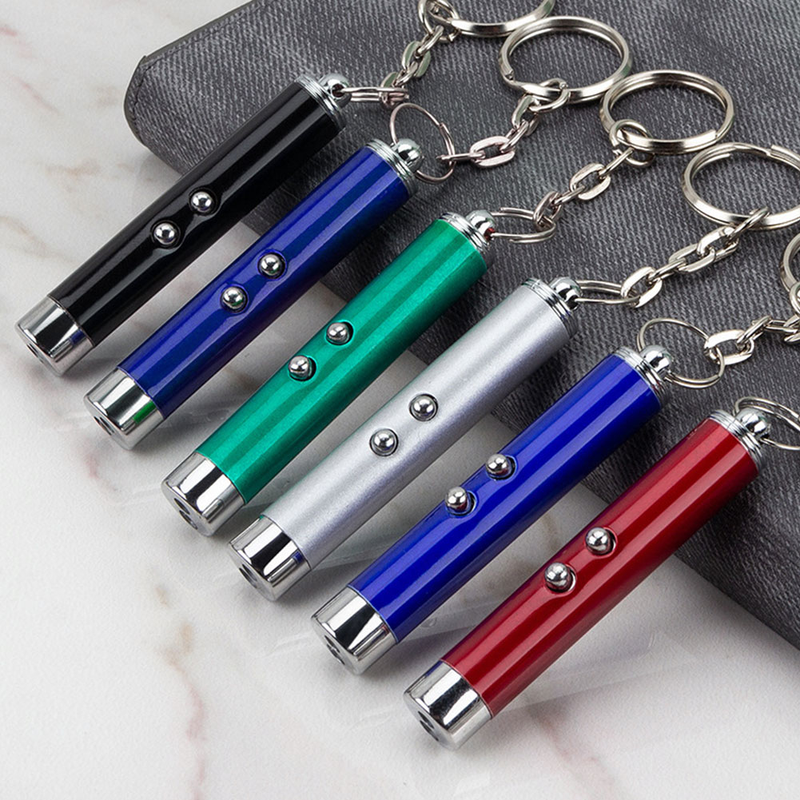 Funny Cat 5mw Laser Pointer Keychain Funny Dog Training Animal Battery Not Included For Lecterns Presentations Presentations Meetings Batons Levelers_voghion.com