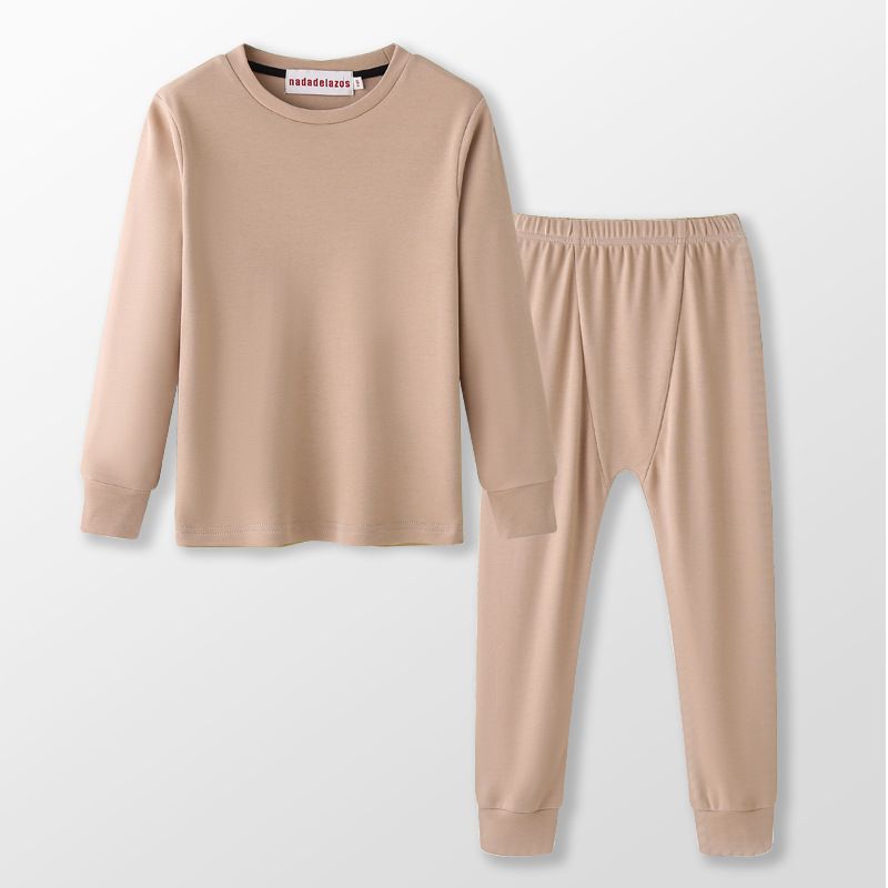 Pijama infantil 100 % algodón suave - Niños y niñas (3-8 años) | Seguridad de primera clase | Estampados de dibujos animados/lisos | 80-140 cm (Paquete de 1)_voghion.com