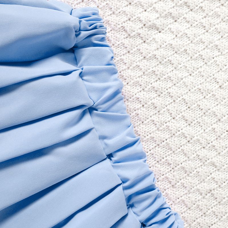 Νέο καλοκαιρινό παιδικό γιλέκο καμιζόλας για μικρά και μεσαία μεγέθη + πλισέ κοντή φούστα + κοντομάνικο μπουφάν κοστουμιού, μοντέρνο σετ για κορίτσια_voghion.com