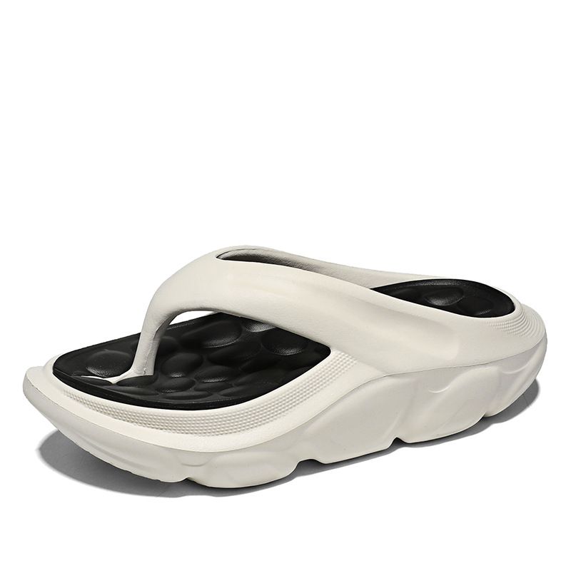 Qualità imbattibile, calpestare la merda, toccare la parola, abbigliamento casual estivo, piedi che si stringono con suola extra spessa, ciabatte da spiaggia antiscivolo per_voghion.com