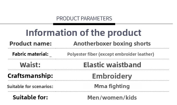Neue Boxshorts in verschiedenen Farben, Ali-Style-Kampfhosen für Ringwettkämpfe, atmungsaktiv und leicht, für Damen und Herren._voghion.com