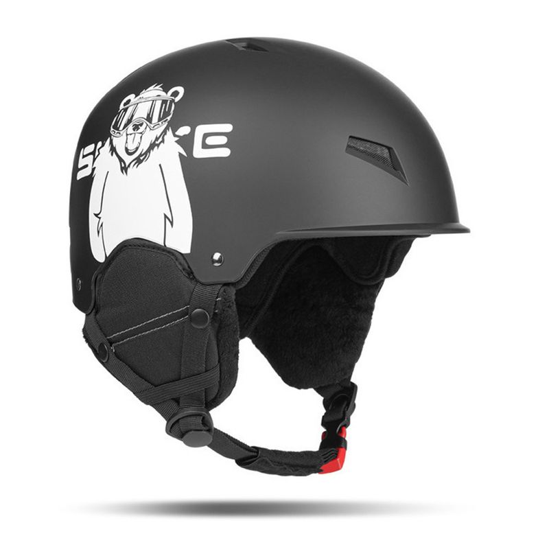 Neu Erwachsene Hut Einstellbar Helm Single Board Samt Outdoor Sport Ski Ausrüstung_voghion.com