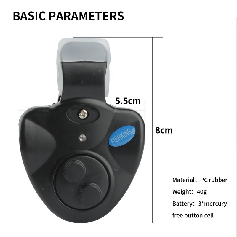 FISHKING Lure Sea Rod Electronic Buffer Fishing Alarm Without Electronics_voghion.com