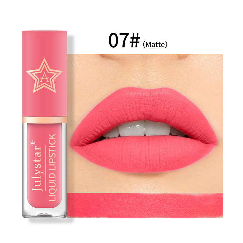 Lip Gloss Makeup Natural Three Dimensional Matte Star Lip Glaze Moisturizing Long Lasting Non Fading Non Stick Pearlescent Lipstick_voghion.com